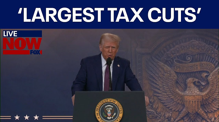 Trump addresses World Economic Forum 'I will make largest tax cuts in History'