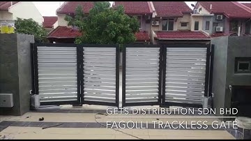 Fagolli Bifold (Trackless) Gate by GETS Distribution
