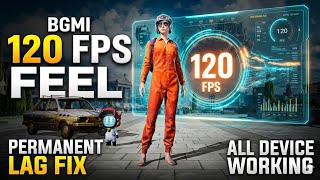 BGMI PERMANENT LAG FIX 🔥| 120 FPS UNLOCKED ⚡| ZERO LAG | ALL DEVICES WORKING