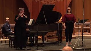 Heggie's The Deepest Desire III & IV, performed by Bridget Skaggs, Marie Bennett, and Maria Sumareva
