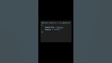 What are default values in C#? #csharp #coding  #programming