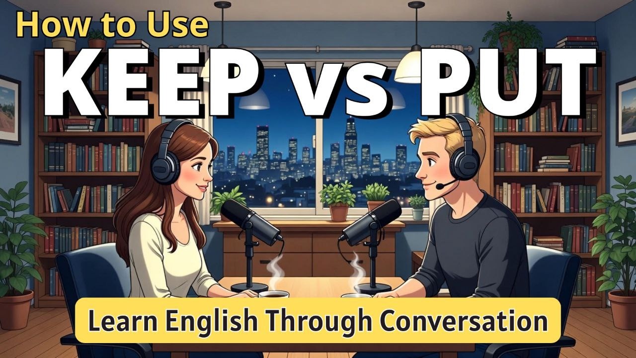 How to use KEEP vs PUT in English || The Real Difference (Easy Examples ...