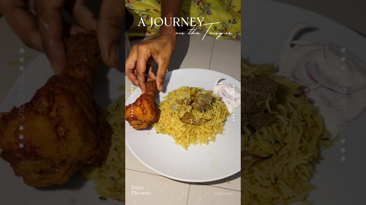 Mutton biriyani | chicken fry