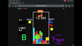 My Tetris game Updated screenshot 4