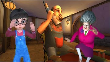 Scary Stranger 3D - Update New Levels Unlocked - Gameplay Walkthrough V23 | Gameplay(Android,iOS)