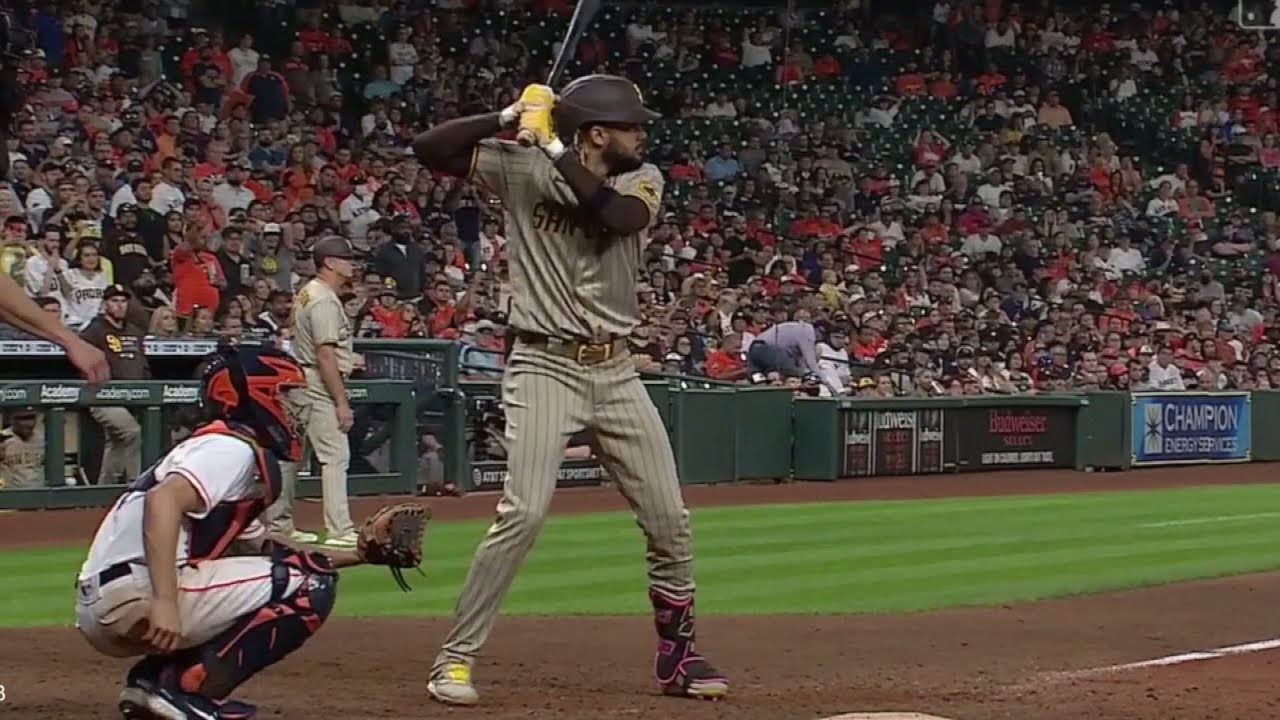 Fernando Tatis Jr. WILD 9th Inning 3-RUN HOMER, ties game in Houston! 😲( Padres/Astros