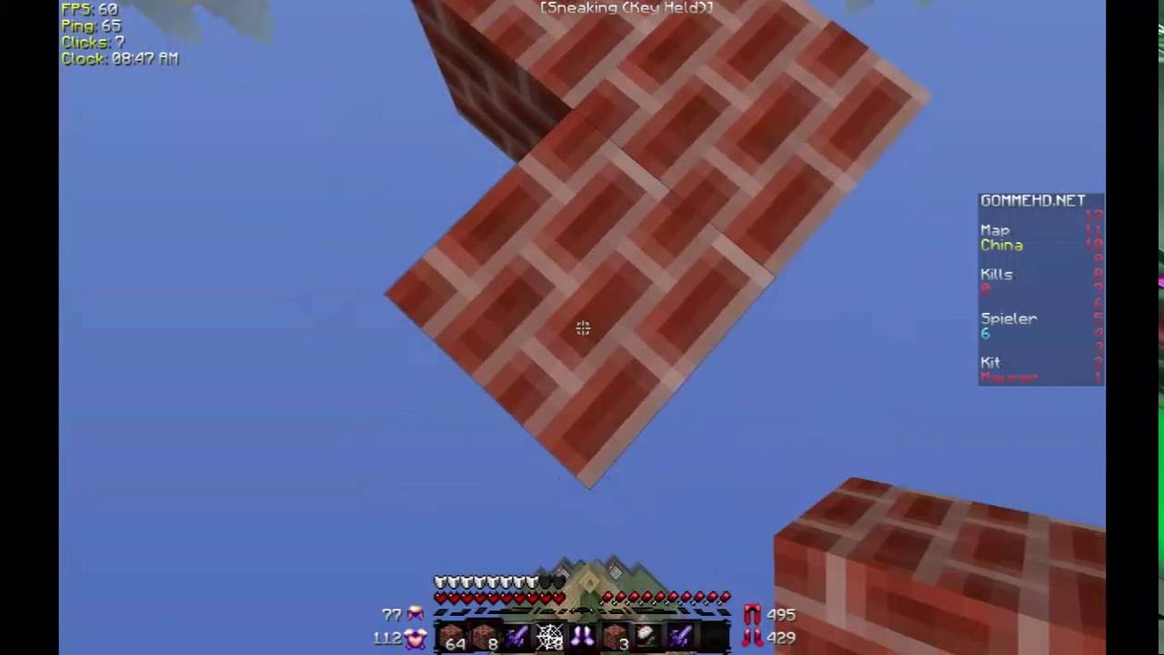 Minecraft Skywars Kitvorstellung Folge: 1 Maurer Kit