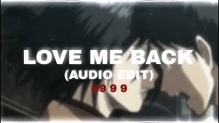 Trinidad Cardona - Love Me Back (Audio Edit)