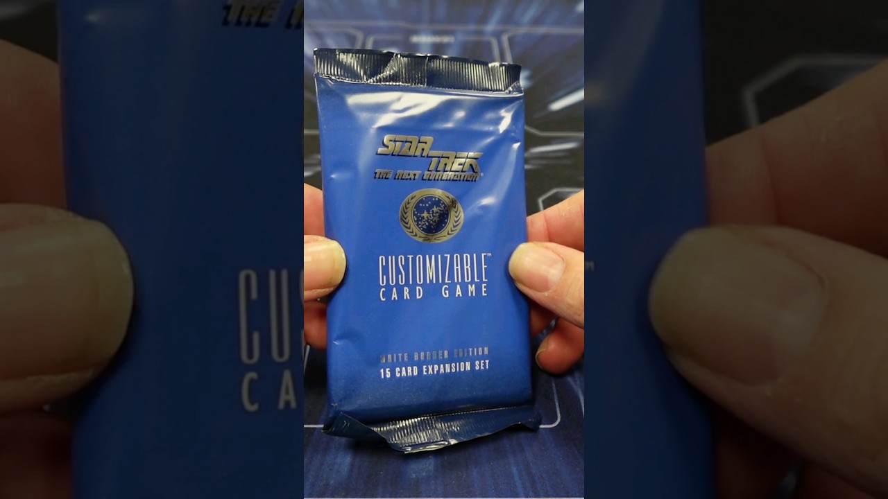 Star Trek CCG Unlimited Booster Pack Opening Decipher 