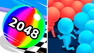 Count Master vs Ball Run 2048 - All Levels Gameplay Walkthrough Android & IOS - NEW APK!
