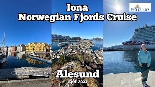 P&O Iona Norwegian Fjords Cruise Vlog April 2023 G310 | Alesund | The Olive Grove