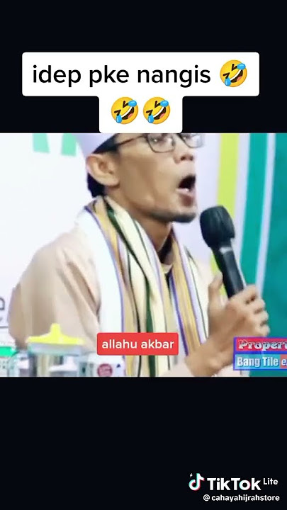ceramah lucu ustadz tile