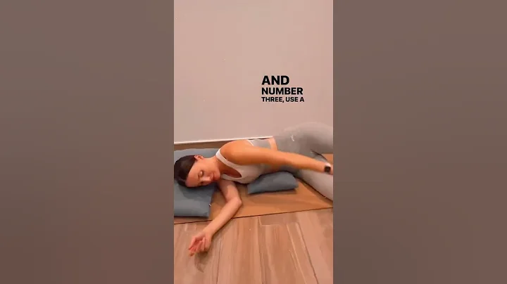 Sleeping positions for neck and back pain! 💙 - DayDayNews