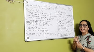 RS 232C 9- pin connector description II Lecture 18 II Geetika Aswani