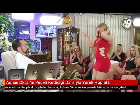 Adnan Oktar'ın kedicigi süper mini dans