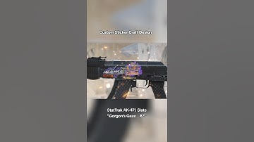 This custom Sticker craft design is epic. ❤️  I love it! T @Imredzone #csgo #cs2 #counterstrike