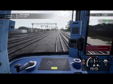 Train Sim World 2 - Harrow and Wealdstone to Kenton in the Rain - Cab View