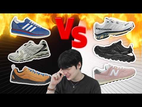<strong>아식스</strong> VS 살로몬