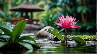 2 Hour: Clips of a Botanic Garden with New Relaxing Low Fidelity Music (Ambience Video)