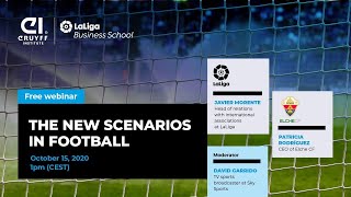 FREE WEBINAR:  The New Scenarios in Football Part 2 | Johan Cruyff Institute