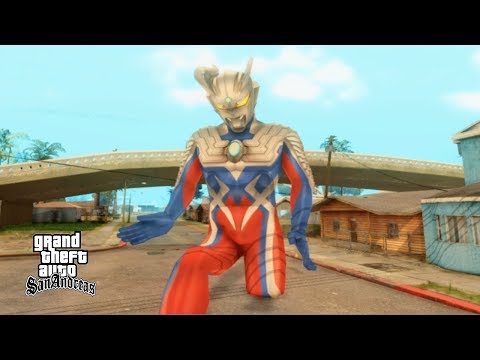 Ucok Jadi Ultraman Raksasa - GTA San Andreas Dyom