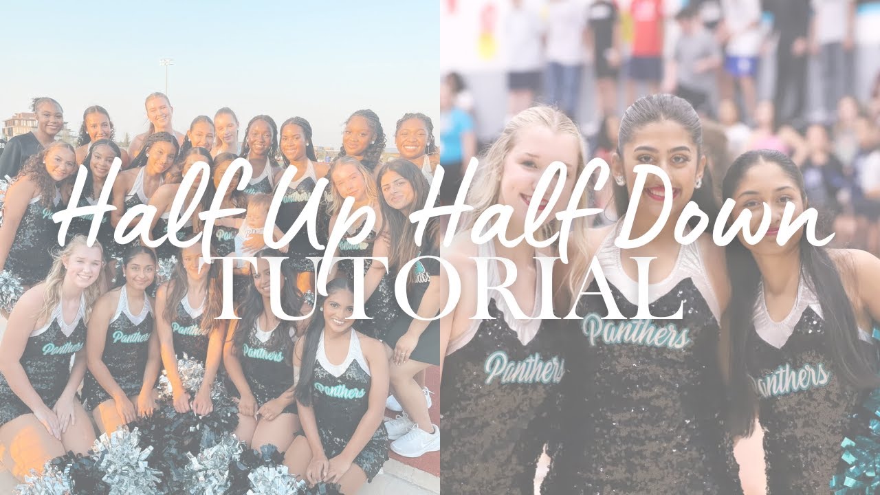 Half Up Half Down Tutorial - YouTube