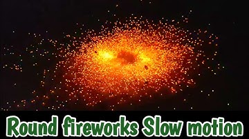Slow motion video || Round Fireworks || 240fps video || Realme XT || Happy diwali 2019