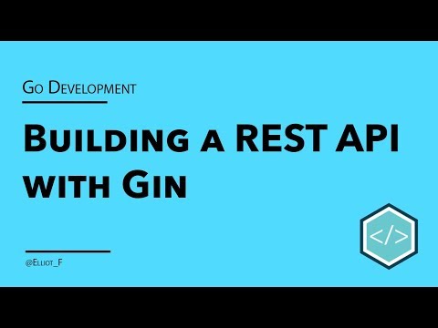 Go Gin REST API Tutorial