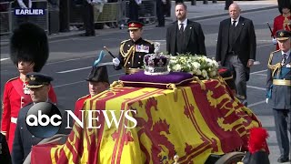 Queen’s coffin adorned with symbolic artifacts l ABCNL