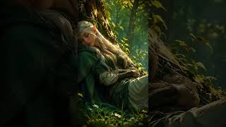 Sleeping Elf in Enchanted Forest 🌲✨ Fantasy Ambience for Relaxation