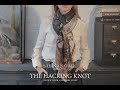 Sabina savage cashmere scarf how to tie the hacking knot