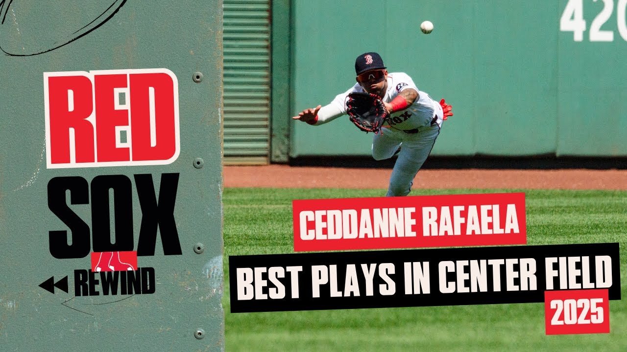 Best of Ceddanne Rafaela's GOLD GLOVE Season at Center Field | Red Sox Rewind
