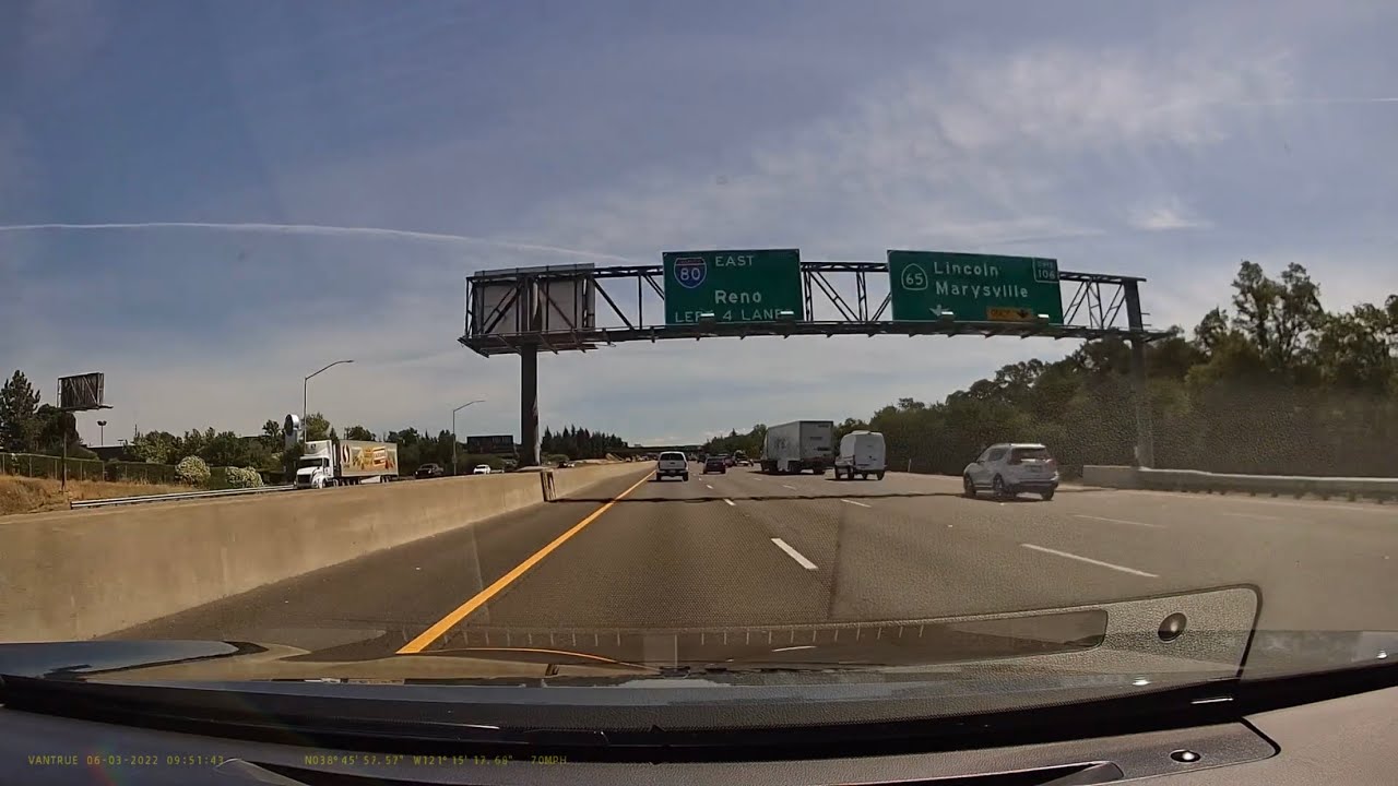 Sacramento CA to Reno NV. 2/7 YouTube
