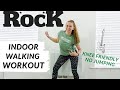 Rock hits indoor walking weightloss workout  boost your steps  beginner friendly