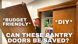 Pantry Door Makeover: Budget Friendly Painting DIY Closet Doors Kitchen by Silver Lining Day Dreams 953 views 1 year ago 9 minutes, 7 seconds