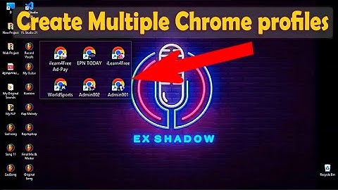 How to create multiple Google chrome profiles on computer or laptop, how to clone Google chrome 2023
