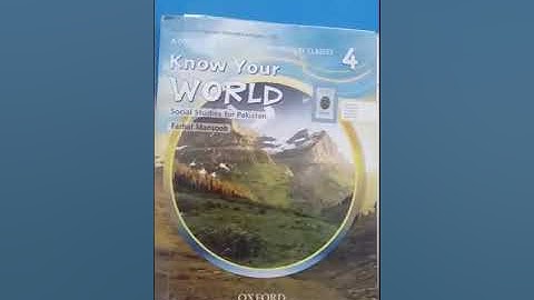 Class Four S.Studies chapter one lec one