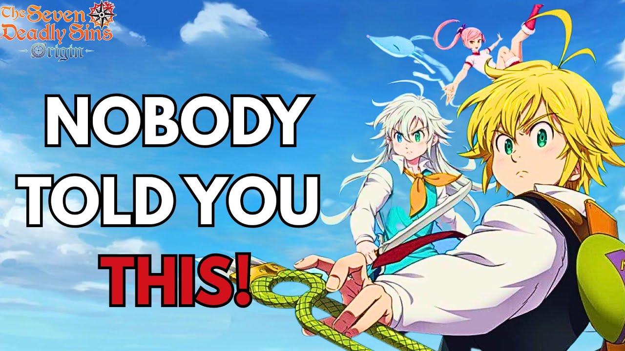 10 Things About The Seven Deadly Sins: Origin That No One Has Told You Until Today