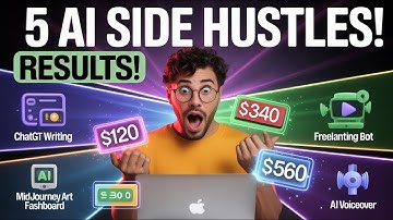 I Tried 5 AI Side Hustles That Actually Work 🤖💰