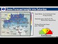Winter Storm Update (3:45 pm Friday, November 29th, 2019)