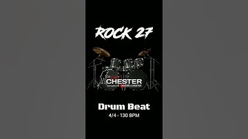 Drum Beat ROCK 27 || 130 BPM