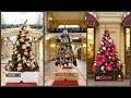 New Year's decorations in GUM in Moscow 2017