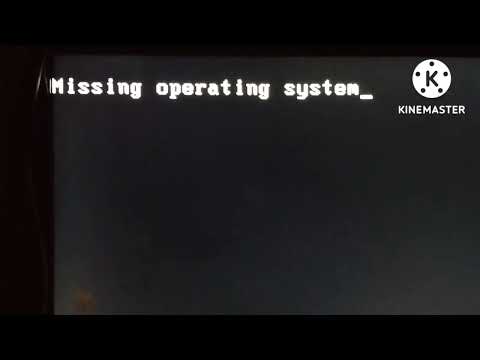 Missing Operating System Error Fix