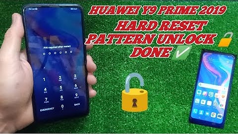 👨‍🔧 Huawei Y9 Prime 2019 -STK-L21 Hard Reset /Pattern Unlock 🔓 Done ✅