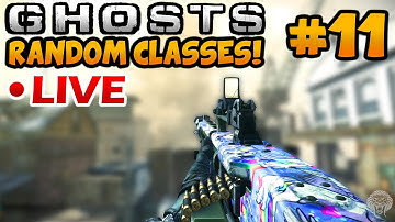 Ghosts Random Classes #11: "UNSTOPPABLE AMELI!" - COD Ghost Live w/ Unknown Player