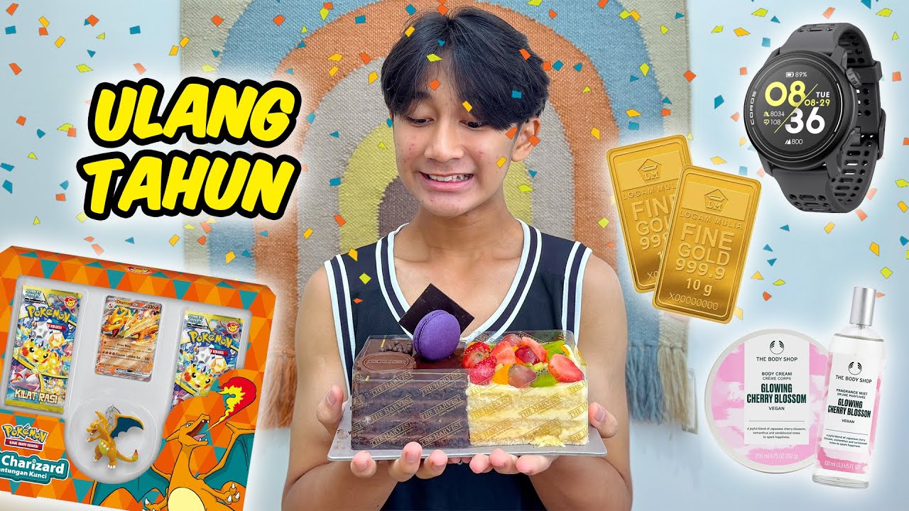 Ziyan Ulang Tahun ke 14 - Dapat Hadiah Dari Mama Kyo dan Mpah