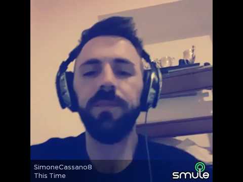SMULE - THIS TIME JOHN LEGEND cover by Simone Cassano