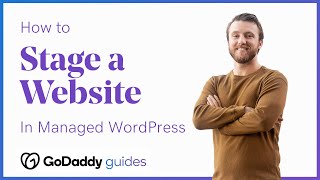 how to stage a website with managed wordpress