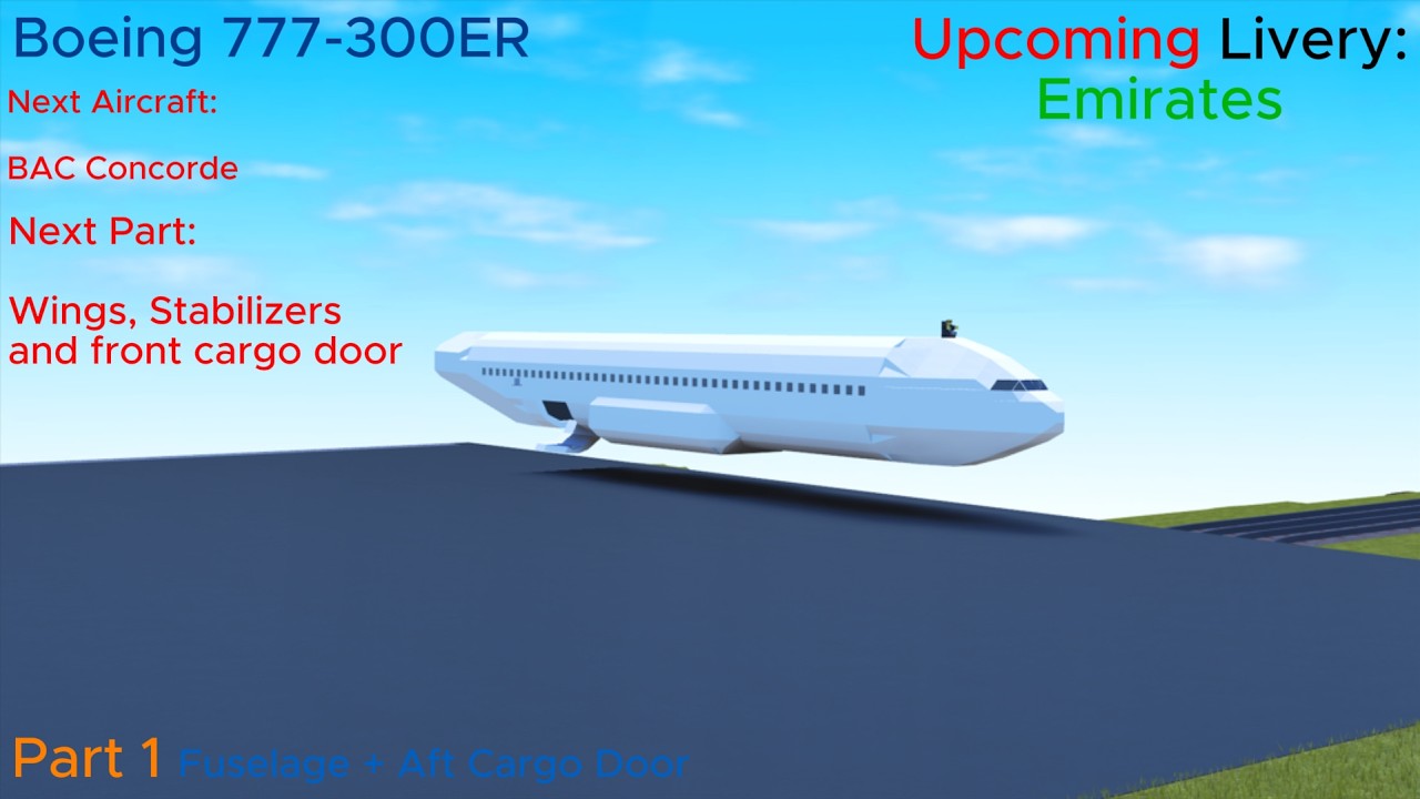 Plane Crazy | How to build 777-300ER | Part 1 Fuselage and Aft
