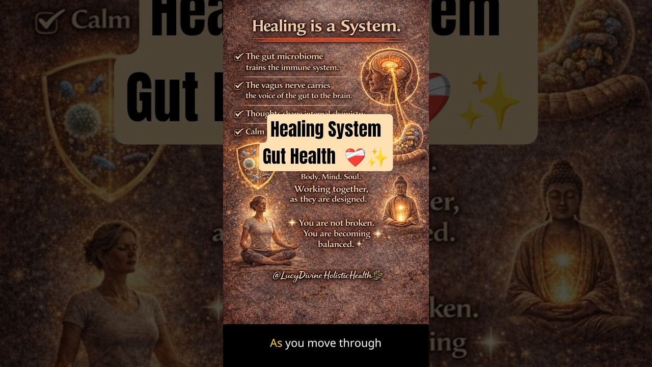Healing System -- Gut Health  ❤️‍🩹✨